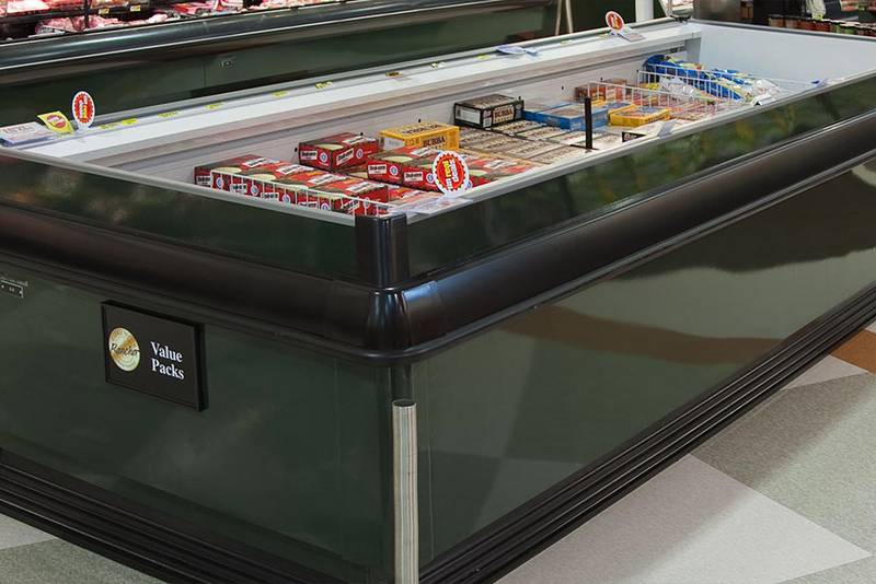 OIZ Island Frozen Food Merchandising Display Case – Hillphoenix