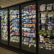 The right lights turn closed cases into ‘food galleries’
