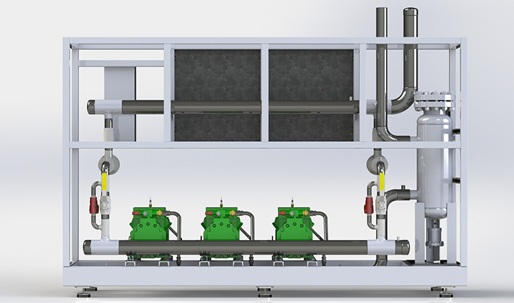 industrial co2 cascade refrigeration system hillphoenix co2 refrigeration systems