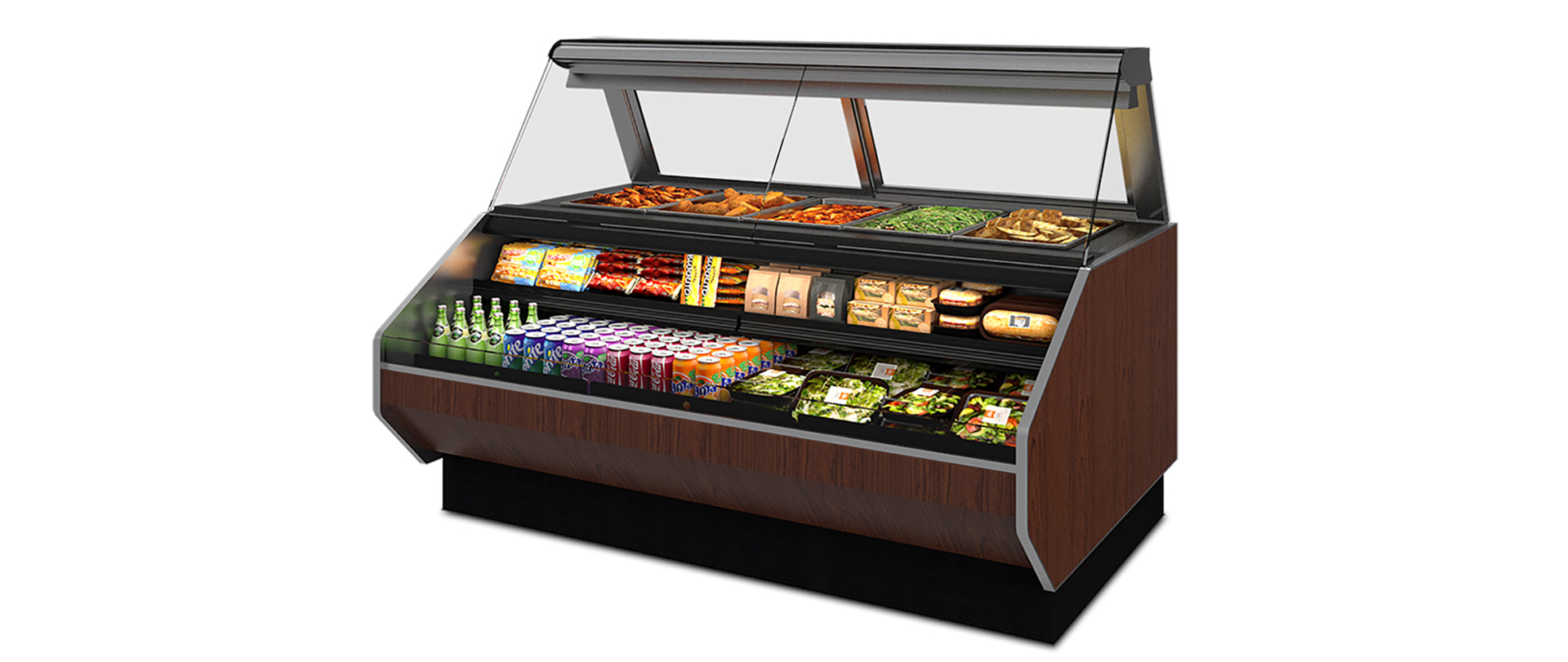 PTDRHSFC Convenience Store Hot Dome Display Case HillPhoenix