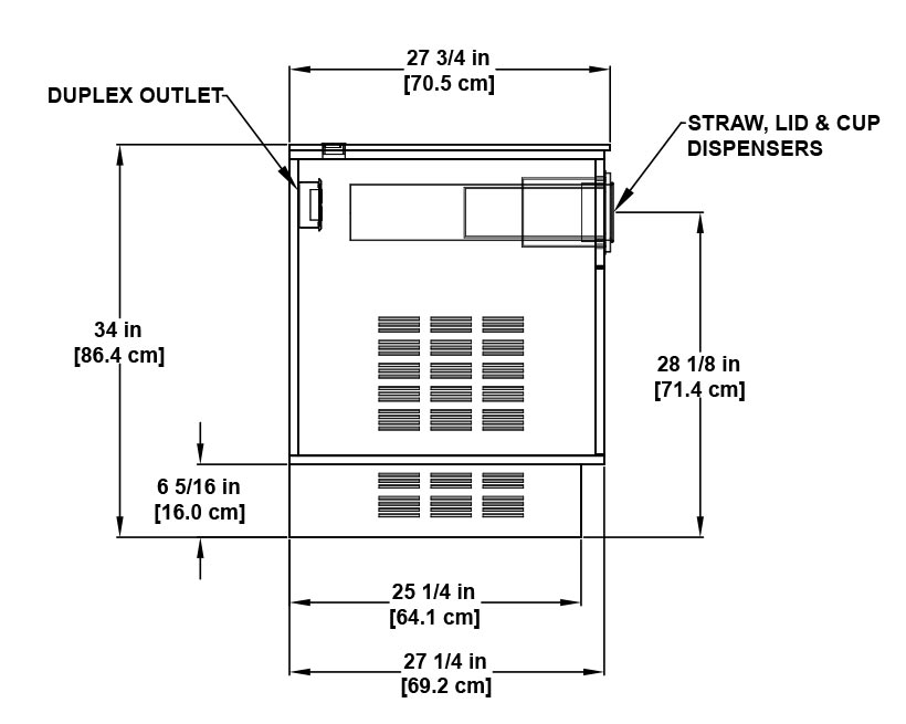 i2i Small Format Island Display Case CWC 4D Module
