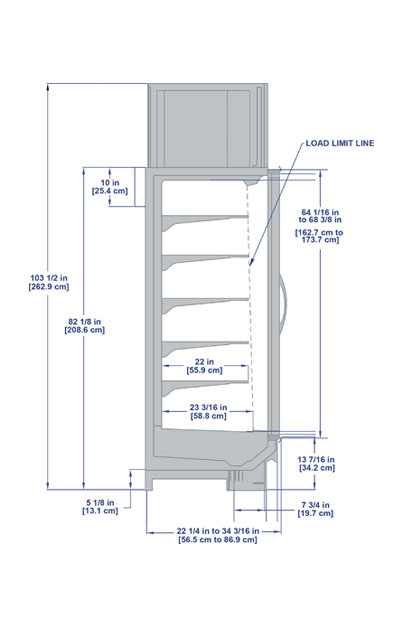 Clarity J Series Display Case Profile Factory Installation