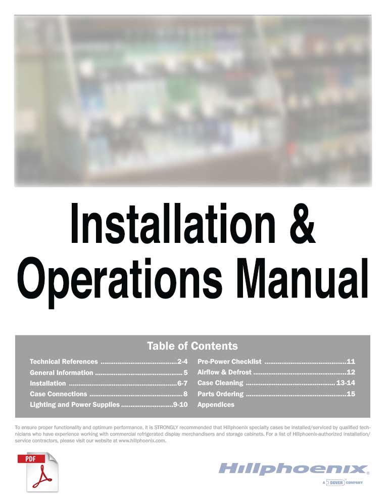 Refrigeration Products Manual