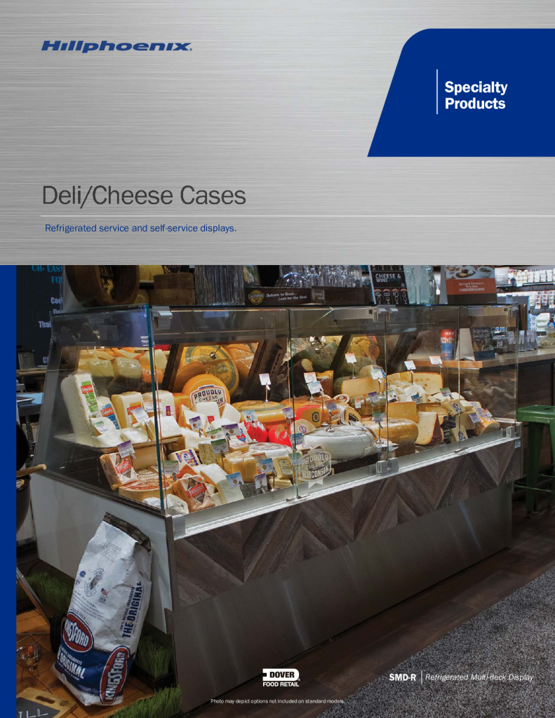 Deli & Cheese Display Cases Hillphoenix