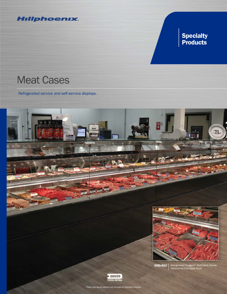 Meat Display Cases Hillphoenix