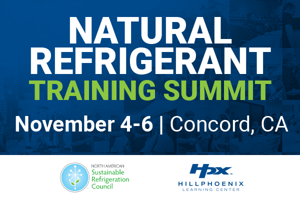 Natural Refrigerant Training Summit graphic